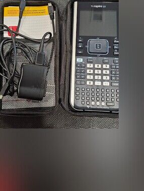 Texas Instruments TI-Nspire CX Black Calculator with Charger